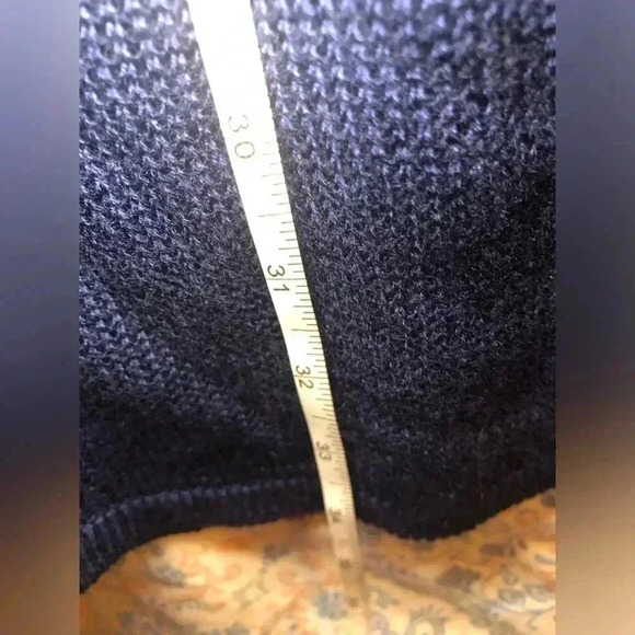 VENUS Mermaid Long Sleeve Navy Mesh Beach Coverup size Medium NWOT - Picture 6 of 15